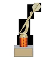 ODAK KUPA - Figürlü Kupalar - Dart Figürlü Kupalar FG-003 B - 25 cm