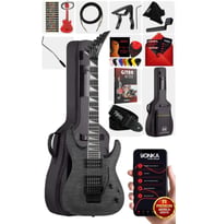 Maxword Grade Gray Rosewood Klavye HH Yüksek Kaliteli Floyde Rose Elektro Gitar