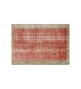 Vintage El Yapımı Eskitme Halı 148x212 cm 8936