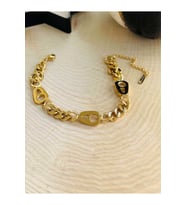 GOLD RENK ZİNCİR ÇELİK BİLEKLİK ACR7406