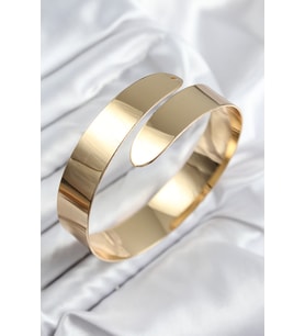 Pirinç Sarmal Model Gold Renk Pazu Bileklik - TJ-BB7615