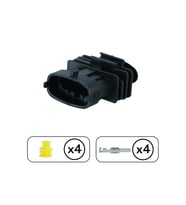 Sensör Soketi Dişi 4 Pin Kablosuz