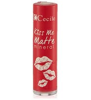 Cecile Kiss Me Matte Mineral Mat Ruj No: 305 (Yılbaşı Kırmızısı)