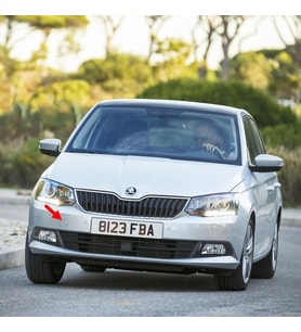 Skoda Fabia 3 2015-2021 Ön Tampon Çeki Demiri Kapağı 6V0807241A