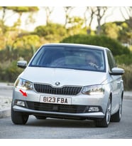 Skoda Fabia 3 2015-2021 Ön Tampon Çeki Demiri Kapağı 6V0807241A