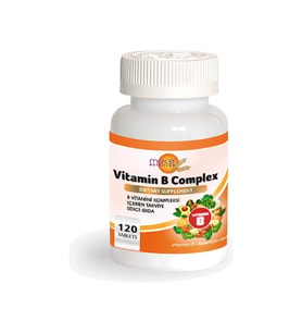 Meka Nutrition B-Komplex 120 Tablet (Renksiz)