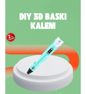 Mulvxkrg Krg02 Üç Boyutlu 3D Yazıcı Kalem Abs Ve Pla Uyumlu (Mulvix)