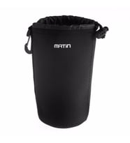 LENS OBJEKTİF KILIFI NEOPRENE L, 18cm X 10cm (Siyah)