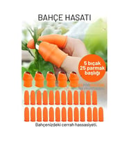 30 Parça Premium Pratik Bahçe Hasat Seti: Paslanmaz Çelik Başparmak Kesici Parmak Koruyucu
