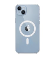 Vendas iPhone 14 Plus Uyumlu (14 Plus) Magsafe Şarj Destekli Darbe Dirençli Fit Hard Silikon Kılıf (Renksiz)