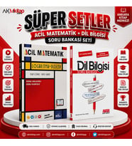 Acil Yayınları TYT Logaritma Diziler ve AKM Dil Bilgisi Soru Bankası Seti 2 Kitap
