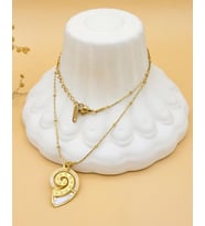 Sarmal Gold Çelik Kolye