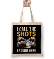 Cute I Call The Shots Around Here Photography Pun Bez Çanta Uzun Saplı