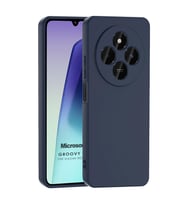 Microsonic Xiaomi Redmi 14C Kılıf Groovy Soft Lacivert (Lacivert)