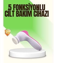 5 İn 1 Elektrikli Yüz Temizleme Ve Masaj Cihazı