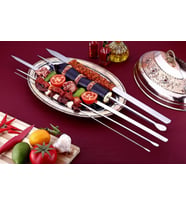 6lı Paket Çelik Çöp Şiş