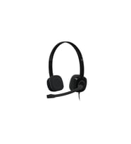 LOGITECH H151 981-000589 35mm Jac Çağrı Merkezi Ofis Toplantı Konuşmacı Tipi Microfonlu Kulaklık(1923)