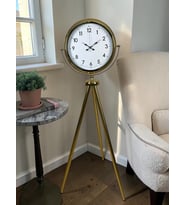 River World Ayaklı Saat Tripod Gold Royal