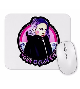 Billie Eilish Ocean Eyes Mouse Pad