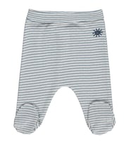 Civil Baby Çizgili 1-9 Ay Tek Alt Bebe - Ekru