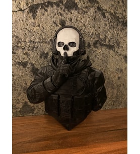 Call of Duty Ghost (Loot) Büstü 18 cm 3 Boyutlu Baskı Dekoratif Figür