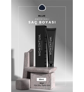 Momentum Kozmetik Saç Boyası Blue 60 ml