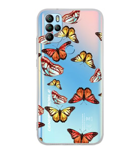 PrintiFy Omix X500 ile Uyumlu 1mm Slim Fit Water Color 2 Baskılı Şeffaf  Kılıf