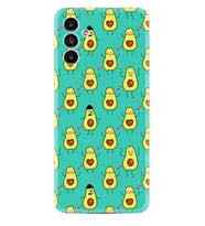 Samsung A23 A31 A32 A50 A51 A52 A53 A70 Kılıf Desenli Silikon Oynayan Avokadolar 1770
