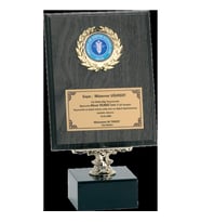 ODAK KUPA - Ahşap Plaketler - PL-014 A - 18x24 cm