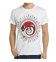 Bant Giyim - Avcının Sevdası Bukalemun Beyaz Erkek T-shirt Tişört