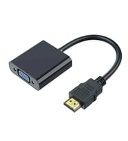 Enkado EKD-HV10 HDMI to VGA Aktif Çevirici Adaptör 3.5mm Ses Çıkışlı Full HD