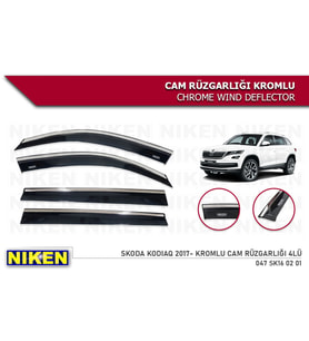 KODIAQ KROMLU CAM RÜZGARLIĞI NİKEN