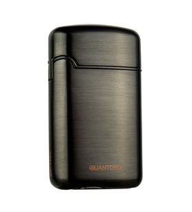Quantoro Üç Torch Pürmüz Delicili Gunmetal Metal Puro Çakmağı - TRZ1117