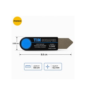 0.2 mm Ultra İnce Lehim Kazıma Ve BGA Tamir Bıçağı - Hassas Entegre CPU Sökme Aparatı (8.6 x 2.05 cm)