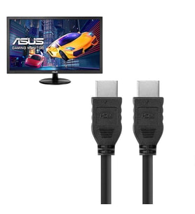 Hdmi Kablo 1.5mt 4K Full HD Premium Yüksek Hızlı Asus Monitör Görüntü Kablosu (Siyah)