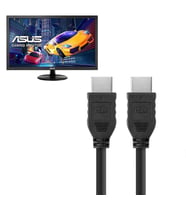 Hdmi Kablo 1.5mt 4K Full HD Premium Yüksek Hızlı Asus Monitör Görüntü Kablosu (Siyah)