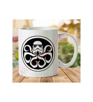 1-2052 Star Wars Hydra Storm Trooper Logo İki Tarafı Baskılı Kupa Bardak.jpg
