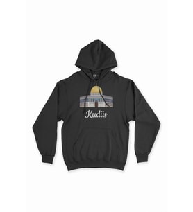 Kudüs Siyah Sweatshirt Hoodie