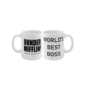 The Office Tv Series World's Best Boss Baskılı Kupa Bardak
