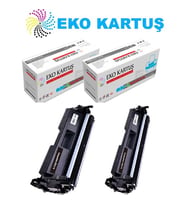 Eko Kartuş Hp Laserjet Pro Mfp M130 Hp CF217A(17A) Ekonomik Avantajlı 2’li Paket Toner, (Siyah)