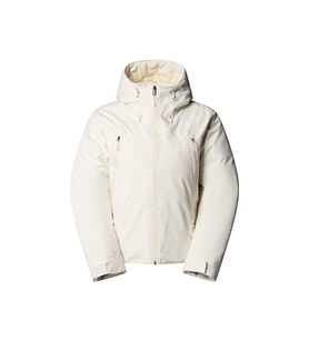 The North Face W Tnf Range Down Hooded Jacket Erkek Outdoor Montu NF0A8DQTQLI1 Beyaz