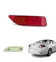 TOYOTA COROLLA ARKA TAMPON REFLEKTÖRÜ SAĞ TARAF 2010 - 2012 MODEL MAKYAJLI COROLLA ARKA KEDİ GÖZÜ
