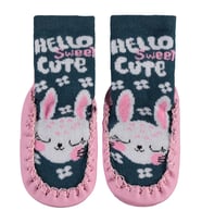 Civil Baby Cute Bebek Kız Havlu Çarık Çorap - Standart 22