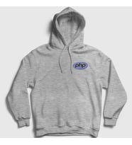 Presmono Unisex Gri Php Coder Programmer Developer Yazılımcı Kapüşonlu Sweatshirt 337591tt (Gri)