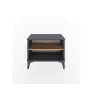 Arges Komodin Tek Raflı 60x30x48 Antrasit-Çam
