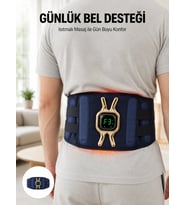 Çok Fonksiyonlu Masaj Kemeri Isı ve Titreşim Destekli