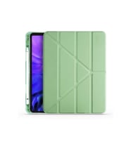 Apple iPad Pro 11 2020 2.Nesil Kalemlikli Standlı Katlanır Kılıf (Açık Yeşil)
