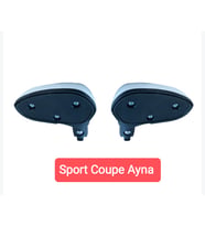 Akülü 12 Volt 8095 Beyaz Sport Coupe Modeli İçin Sağ ve Sol Ayna Beyaz