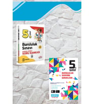 5.Sınıf Bursluluk Sınavı Soru Bankası (Karekod Çözümlü)+ Deneme Sınavı