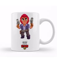 Brawl Stars Colt Kupa Bardak Porselen